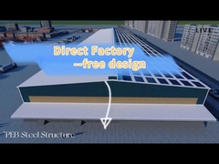 δομή από χάλυβα peb κτίριο