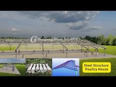 κτήριο πτηνοτροφικής μονάδας από μεταλλική κατασκευή