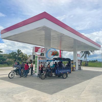 Προετοιμασμένη χάλυβα δομή Αεροσυσσωρευτικό σταθμό εξωτερικό Ανερόστερο Προσαρμοσμένη σήμανση Αεροστάσιο