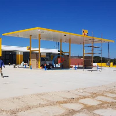 Ενεργειακά αποδοτική ατσάλινη δομή Αμιγώς σταθμός, Βιομηχανικό μεταλλικό υπόστεγο
