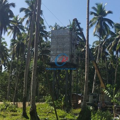 Πύργος δεξαμενής νερού από μεταλλικό χάλυβα