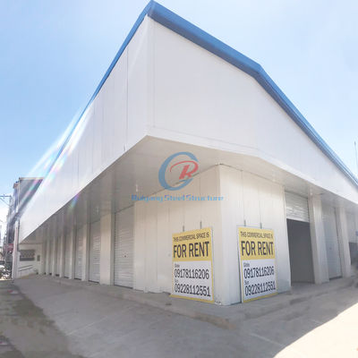 Q235 Q355 Σιδηρουργική δομή PEB, Εμπορική δομή PEB