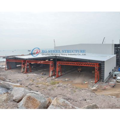 Πολλαπλής διάστασης χάλυβα κτίριο εργοστασίου, μεγάλης κλίμακας βιομηχανική χάλυβα