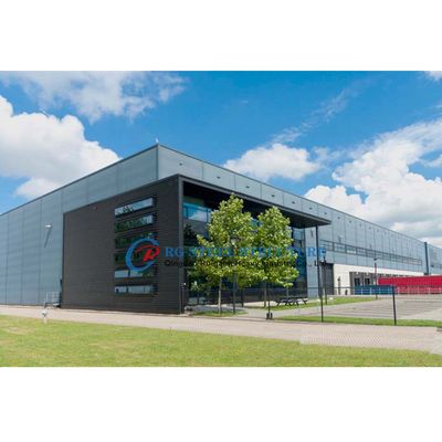 Βιομηχανική ατσάλινη δομή hangar, prefab μεταλλικό hangar αεροπλάνο