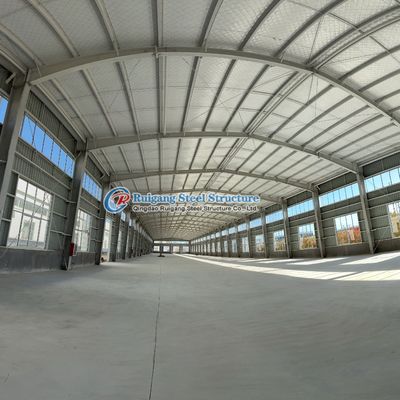 Προσαρμοσμένο Ελαφρύ Μεταλλικό Κτίριο Αποθήκης από Χάλυβα Ελαφρού Τύπου για Logistics