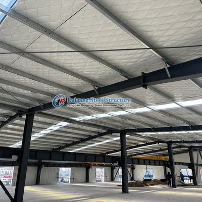 Σχεδιασμός βιομηχανικών κτιρίων Σιδηρολογική δομή Αποθήκη Ελαφρύ βάρος Πιστοποιητικά SGS/Ce/ISO
