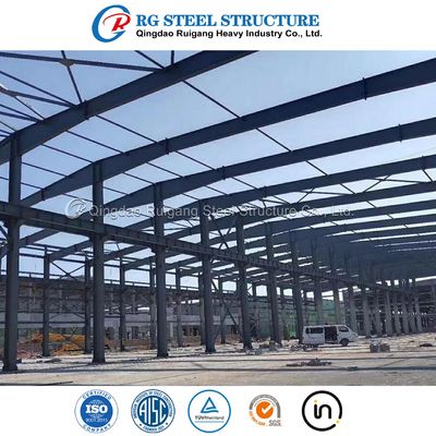 Prefabricated Large Span Steel Structure Buildings Prefab Metal Warehouse Workshop Office Building Factory Shed