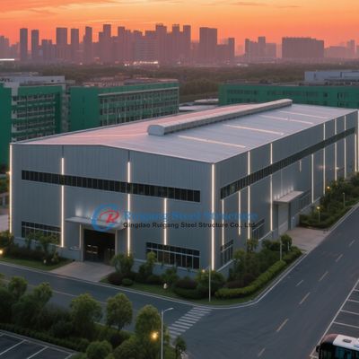 Προκατασκευασμένο κτήριο από χάλυβα, ελαφρύ, γαλβανισμένο, για αποθήκευση