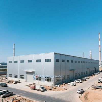 Προσαρμοσμένη Προκατασκευασμένη Αποθήκη από Χαλύβδινη Δομή με Μονωμένα Πάνελ και Ελαφρύ Χάλυβα