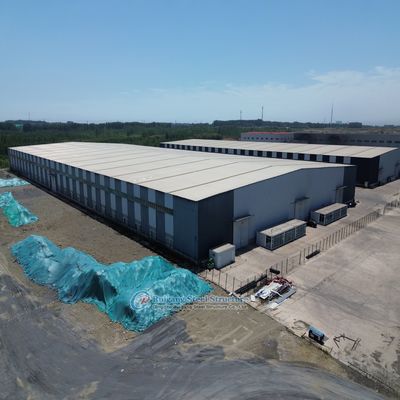 Αποθήκη χάλυβα με βάση από σκυρόδεμα