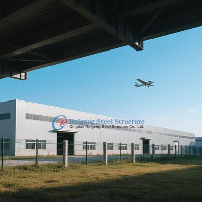 Προσυσκευασμένη χάλυβα κατασκευή Βιομηχανικό εργοστάσιο κτίριο με υψηλής ποιότητας μονωτικά πάνελ