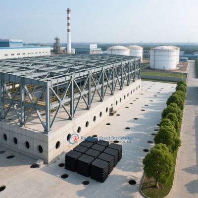 Multi-Span Customized Pre-Engineered Industrial Buildings for Godown Factory