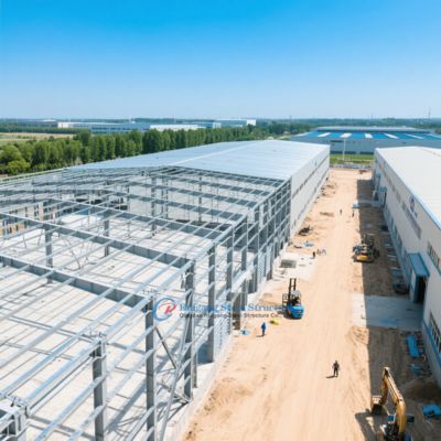 Pre Engineered Warehouse Building Prefab Industrial Metal Building 