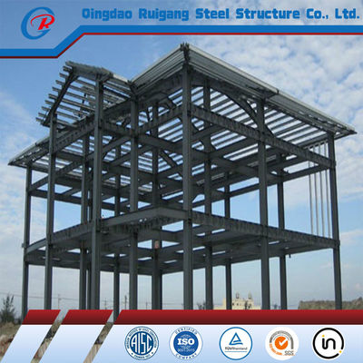 Προσυσκευασμένη μονωμένη μεταλλική δομή πολυ 3 ορόφους σάντουιτς οικόπεδο