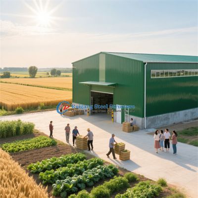 Προσαρμόσιμες προκατασκευασμένες δομές από χάλυβα για αποθήκες και εμπορικά κέντρα