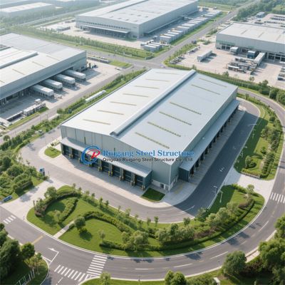 Κτίριο από χαλύβδινη κατασκευή για βιομηχανικό εργαστήριο εργοστασίου αποθήκης